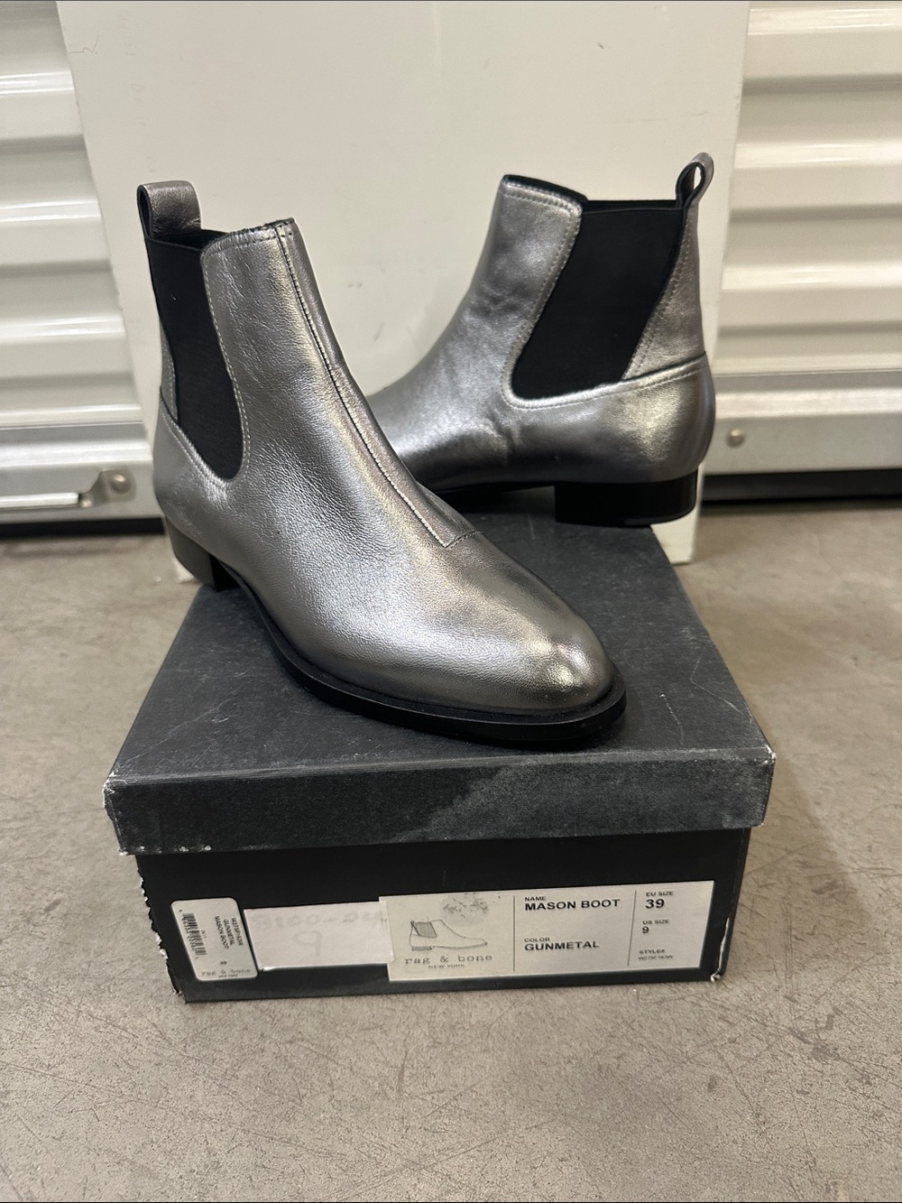 rag & bone Mason   Boot Gunmetal